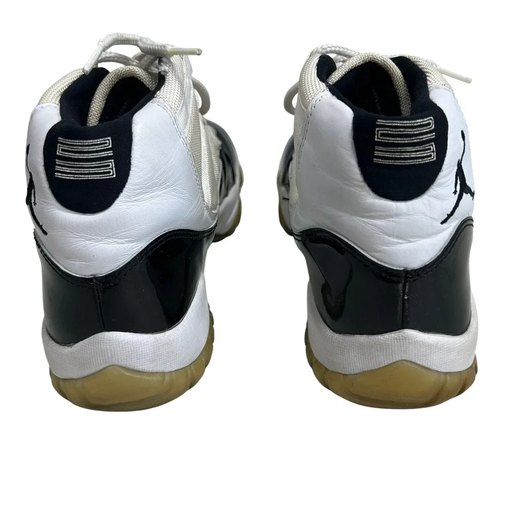 Air Jordan 11 Concord 2000 Vintage White Black 136046-101 Mens 10.5 *READ*